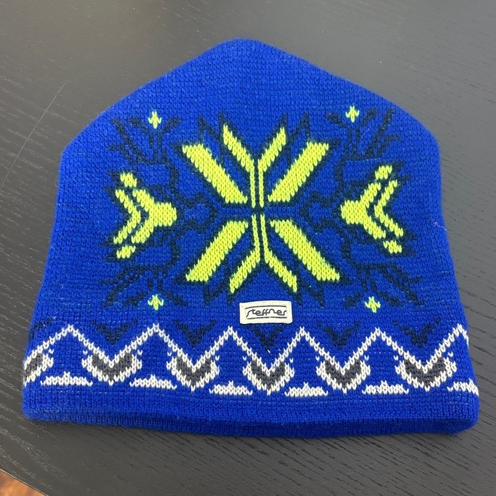 Steffner Blue Green Wool Vintage Hat